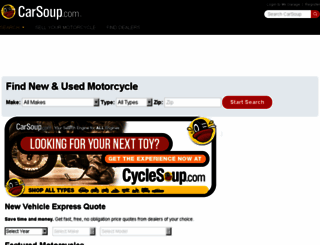 thenmotorcycles.carsoup.com screenshot
