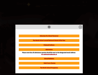 thenorthschool.org.uk screenshot