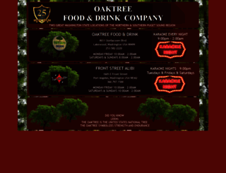 theoaktrees.com screenshot