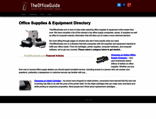 theofficeguide.com screenshot