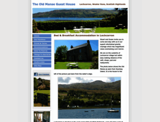 theoldmanselochcarron.com screenshot