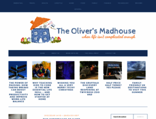 theoliversmadhouse.co.uk screenshot