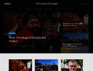theologicalinsight.com screenshot