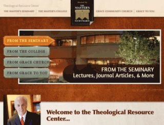 theologicalresources.org screenshot