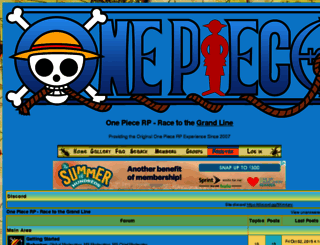 theonepiecerp.forum-motion.com screenshot