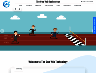 theonewebtechnology.com screenshot