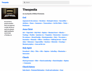 theopedia.com screenshot
