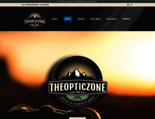 theopticzone.com screenshot
