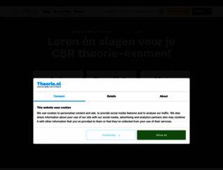 theorie.nl screenshot