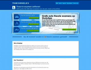 theorieles.nl screenshot
