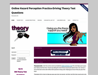 theorytest.info screenshot
