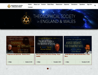 theosophical-society.org.uk screenshot