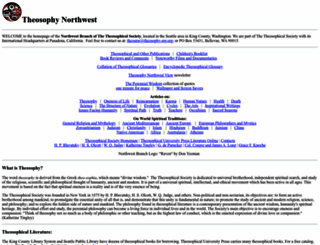 theosophy-nw.org screenshot