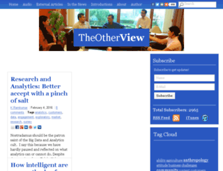 theotherview.in screenshot