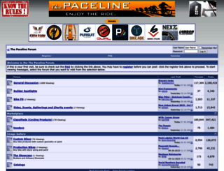 thepaceline.net screenshot