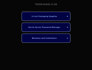 thepackage.club screenshot