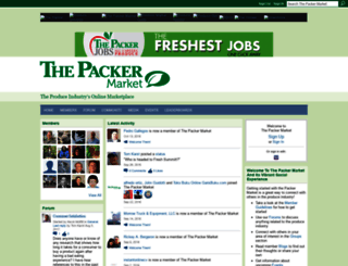 thepackermarket.com screenshot