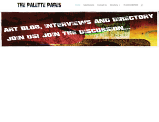 thepalettepages.com screenshot