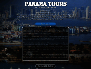 thepanamatoursite.com screenshot