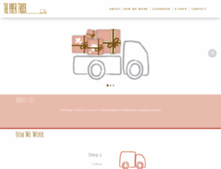 thepapertruckbh.com screenshot