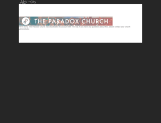 theparadox.onthecity.org screenshot