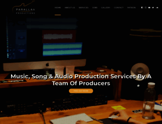 theparallaxproductions.com screenshot