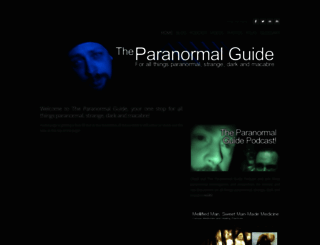 theparanormalguide.com screenshot