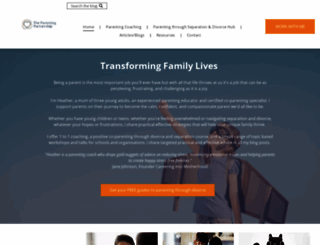 theparentingpartnership.com screenshot