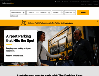 theparkingspot.com screenshot