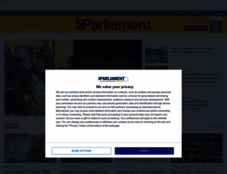 theparliamentmagazine.eu screenshot