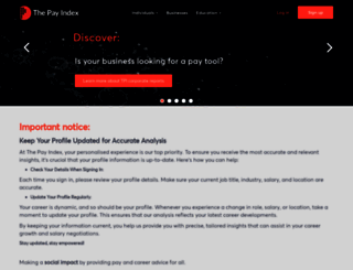 thepayindex.com screenshot