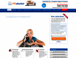 thepcdoctor.com.au screenshot