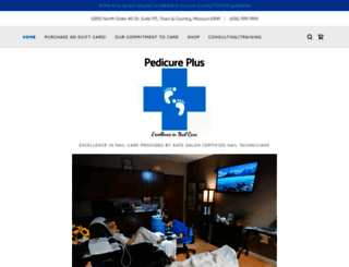 thepedicureplus.com screenshot
