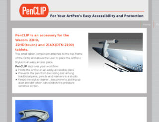 thepenclip.com screenshot