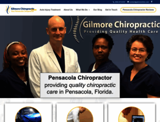 thepensacolachiropractor.com screenshot