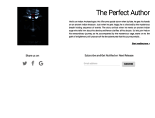 theperfectauthor.com screenshot