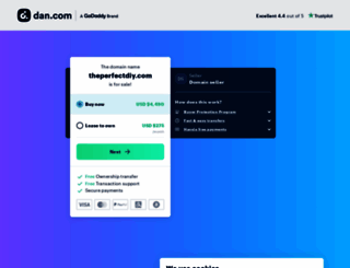 theperfectdiy.com screenshot