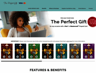 theperfectgift.ca screenshot