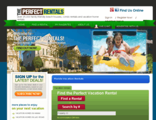 theperfectrentals.com screenshot