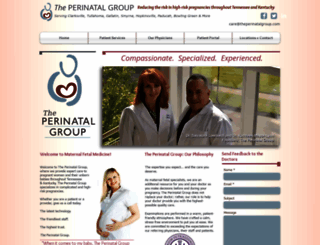 theperinatalgroup.com screenshot