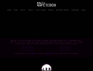 thepetebox.com screenshot