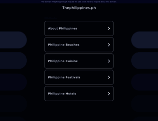 thephilippines.ph screenshot