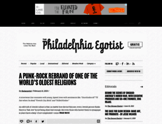 thephillyegotist.com screenshot