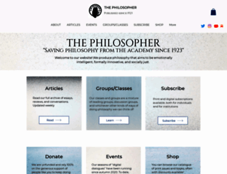 thephilosopher1923.org screenshot