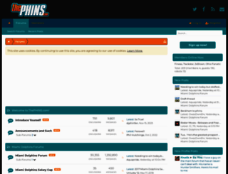 thephins.com screenshot