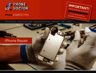 thephonedoctor.biz screenshot