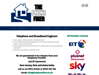 thephonefixer.co.uk screenshot