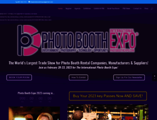 thephotoboothexpo.com screenshot