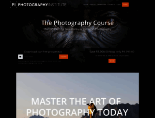 thephotographyinstitute.co.za screenshot