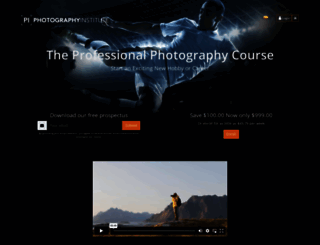 thephotographyinstitute.com screenshot